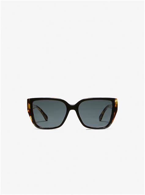 michael michael kors sunglasses with large side mk logo|Michael Kors sunglasses for men.